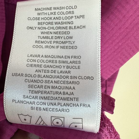 HABIT Women's M Fishing Shirt Short Sleeve V Neck Pink Outdoor Solar Factor 40+ - Picture 8 of 12